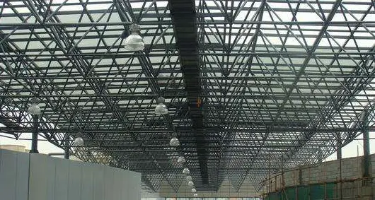 商贸城屋顶网架工程